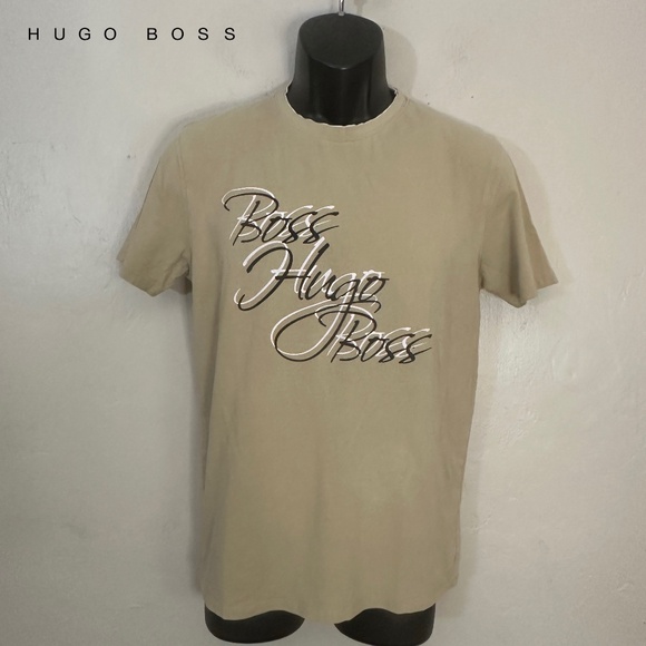 Boss by Hugo Boss T Shirt Medium Gently worn Cotton blend no fabric tag - Picture 1 of 6